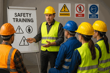 Jährliche Unterweisung 2025 - Arbeitssicherheit